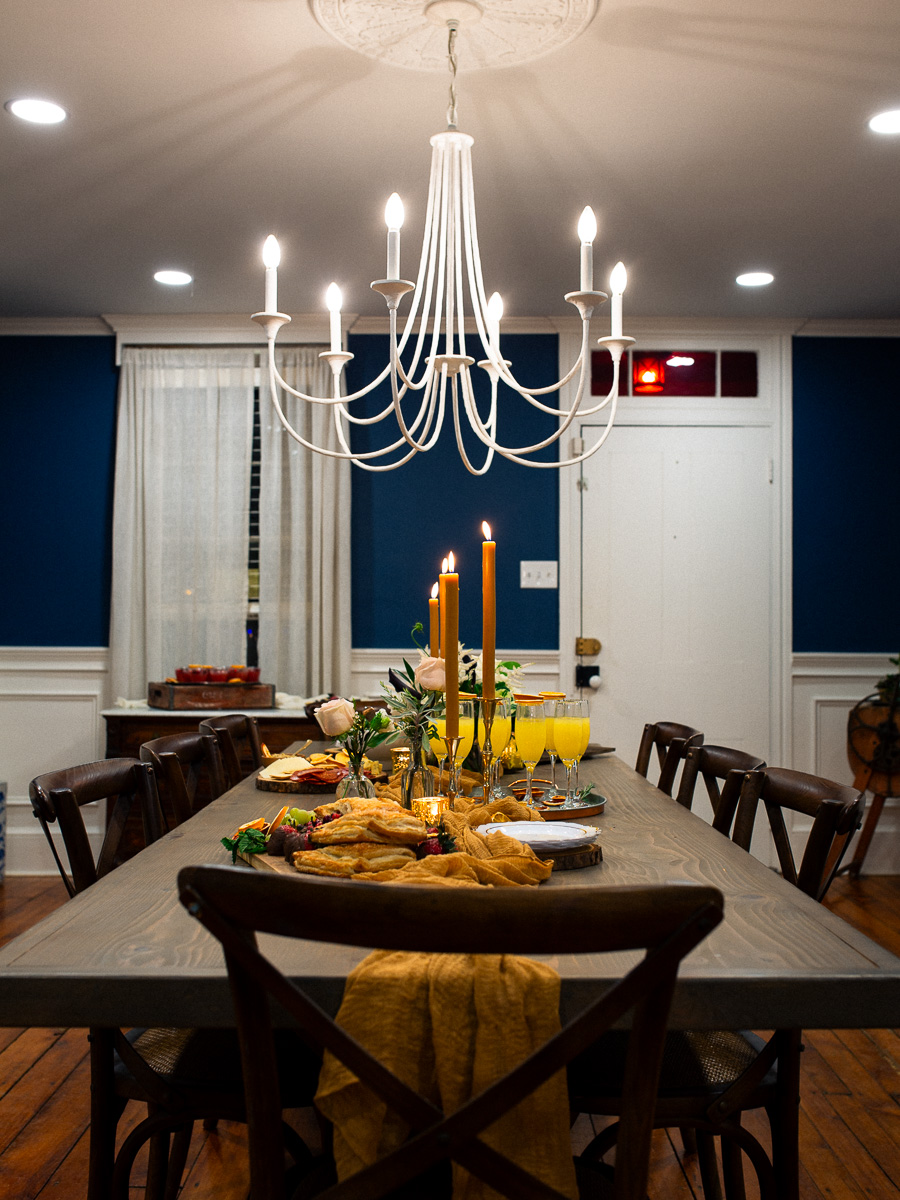 Decorated table photo