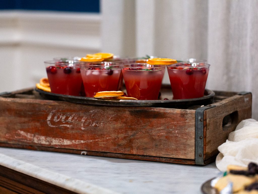 Close up of drink cups